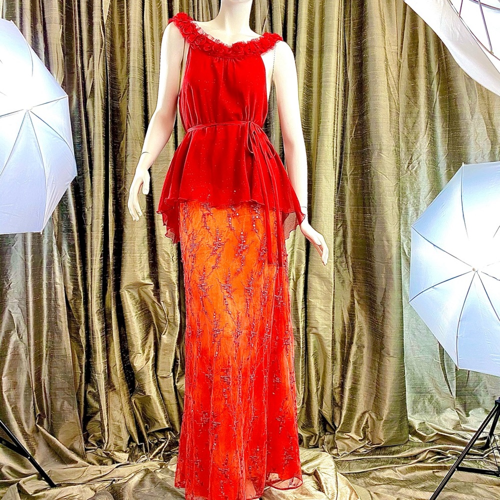 Red-volution dress